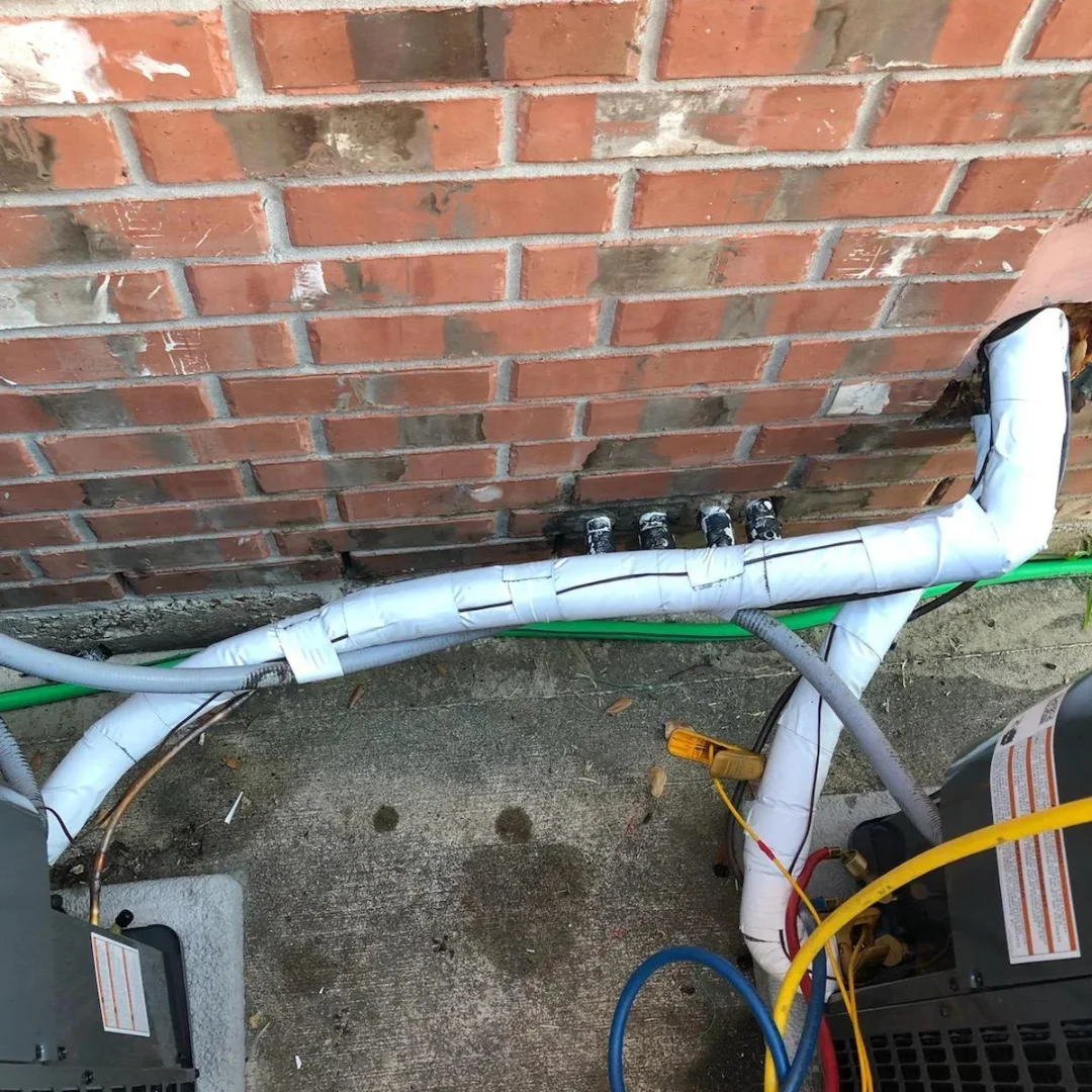 residential AC system installation