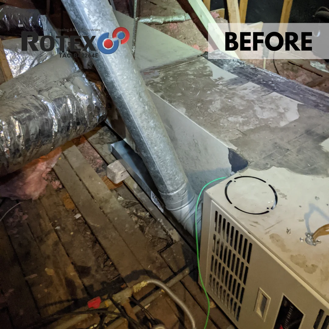 new-ac-installation-fair-acres-dr-sugarland-tx-before-2
