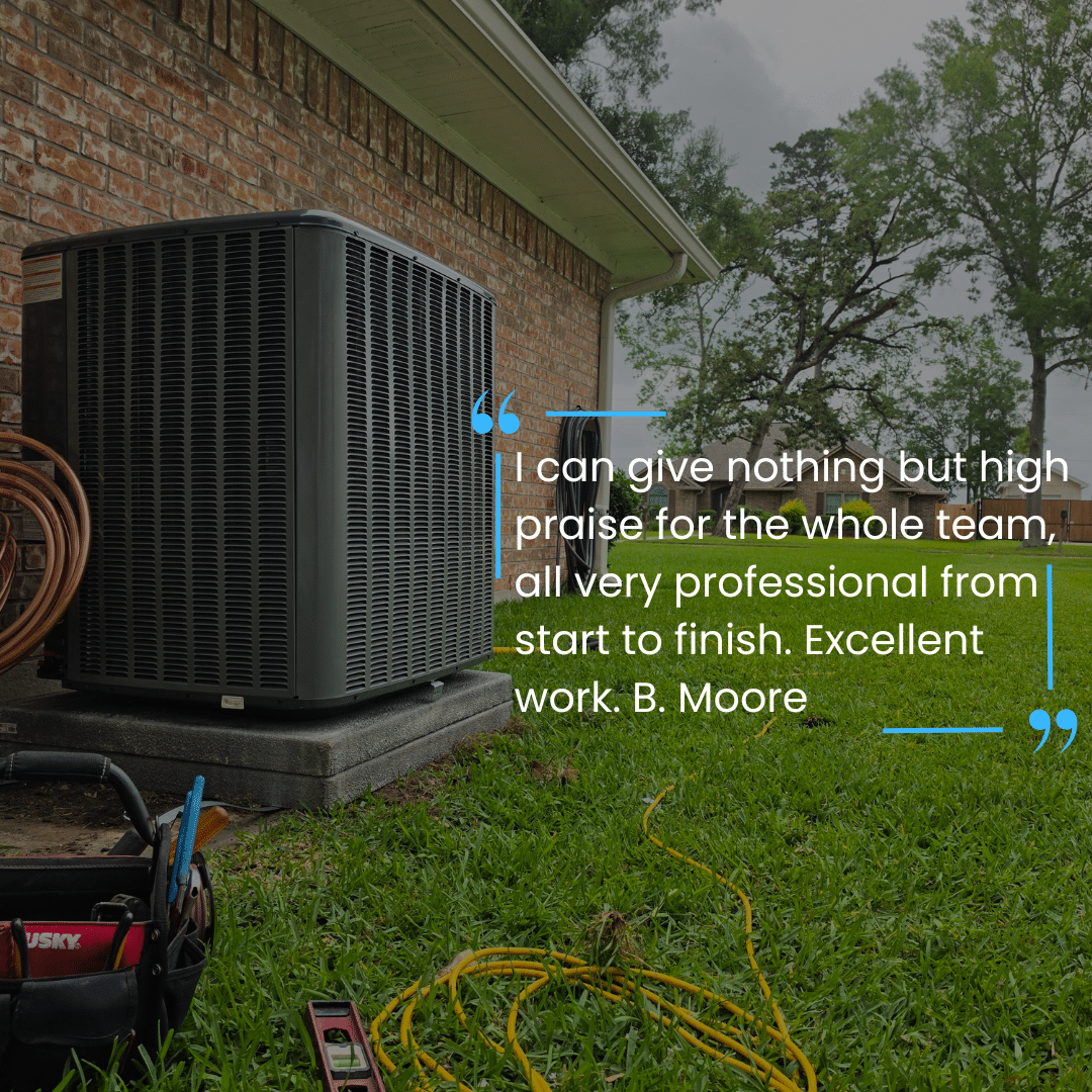 Rotex AC and Heating ac installation in tombal tx testimonial 3